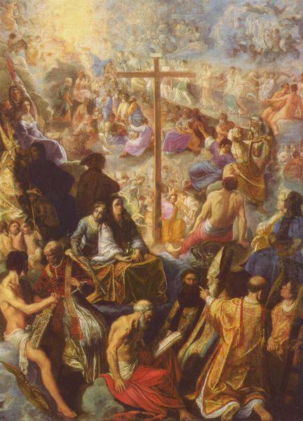The Exaltation of the Cross from the Frankfurt Tabernacle, Adam Elsheimer